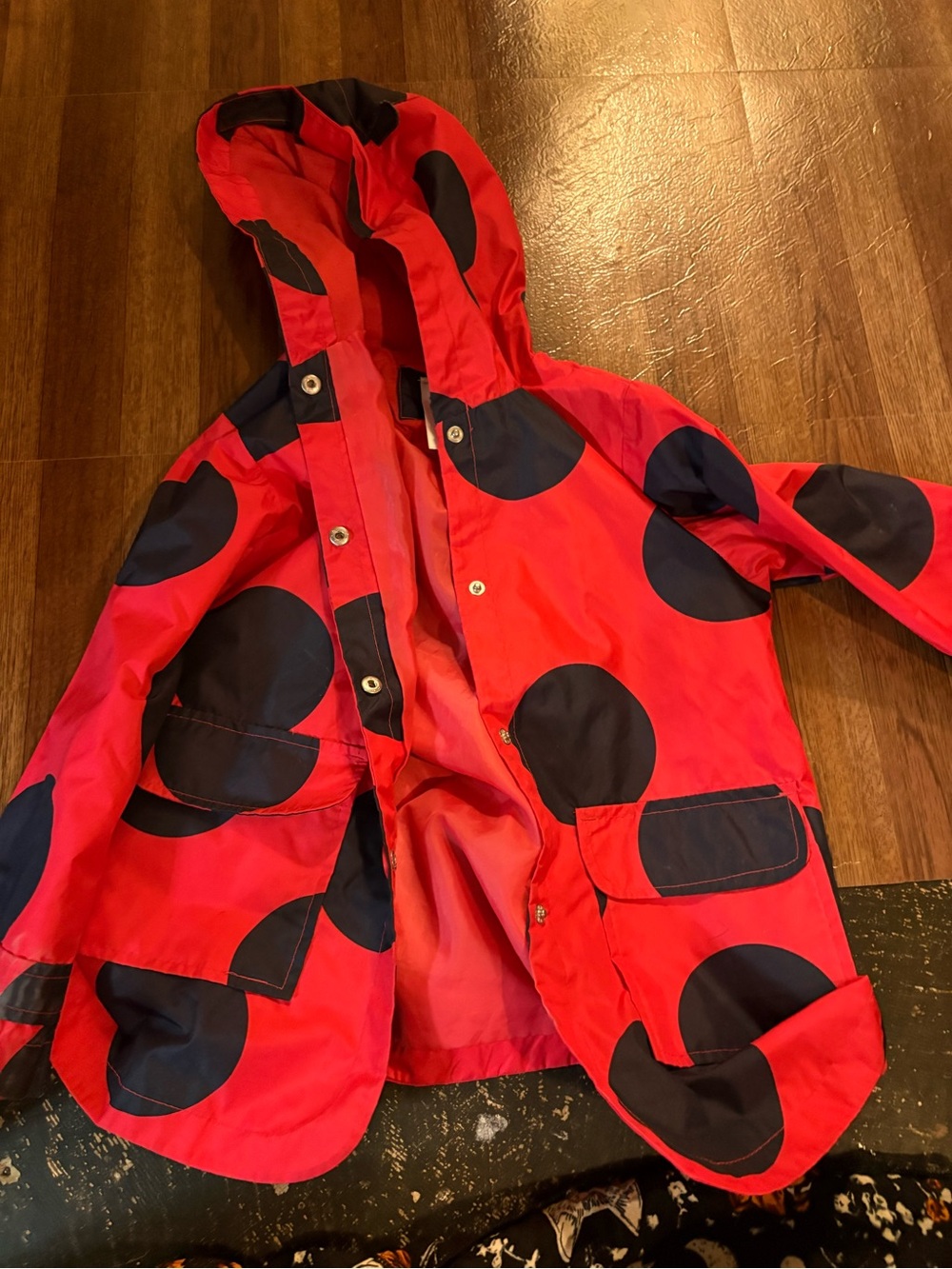 5T Carters Kids Ladybug Rain Jacket